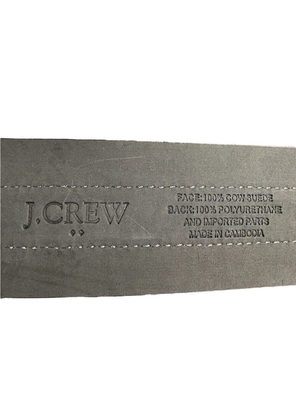 J.Crew-NWT Women’s black suede dress belt. XS-S 
Fits 27.5”-31.5” waist. New! - Picture 7 of 11